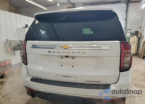 2023 Chevrolet Suburban C1500 Premier from USA, damaged, VIN 1GNSCFKD6PR279132